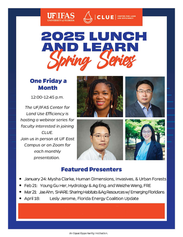 Lunch & Learn Spring 2025 Series Begins