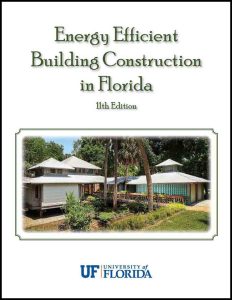 Cover image for the 11th edition of the Energy Efficient Building Construction in Florida publication.
